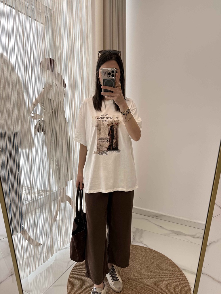 Yesterday Baskılı Tshirt - Görsel 4