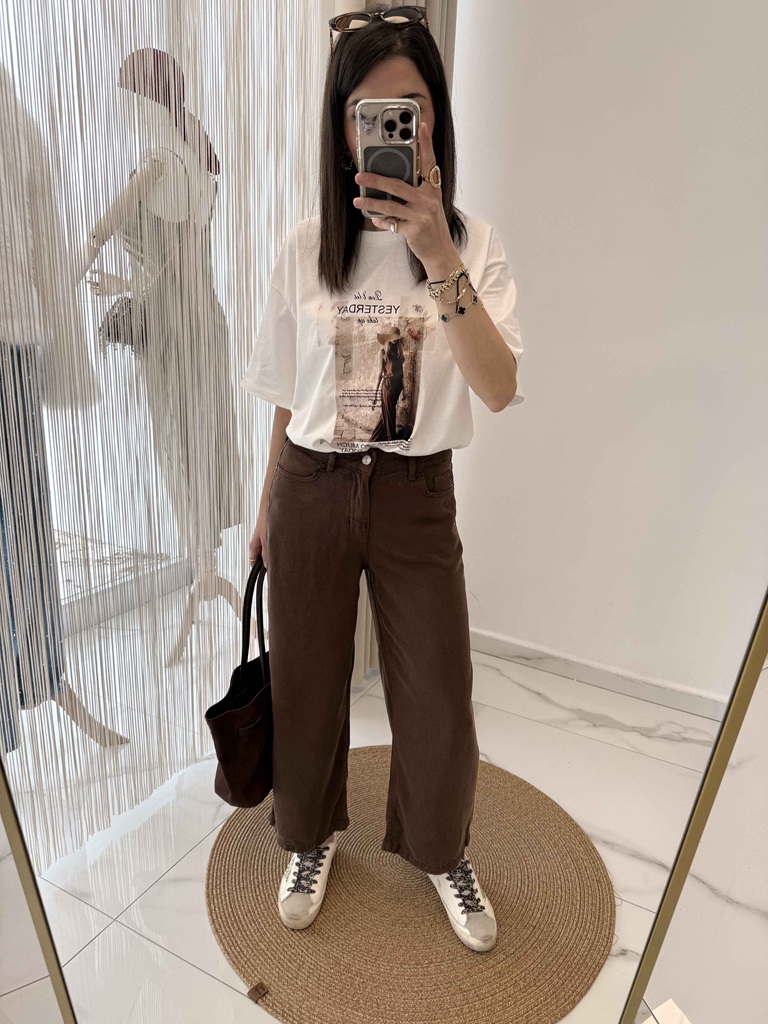 Yesterday Baskılı Tshirt